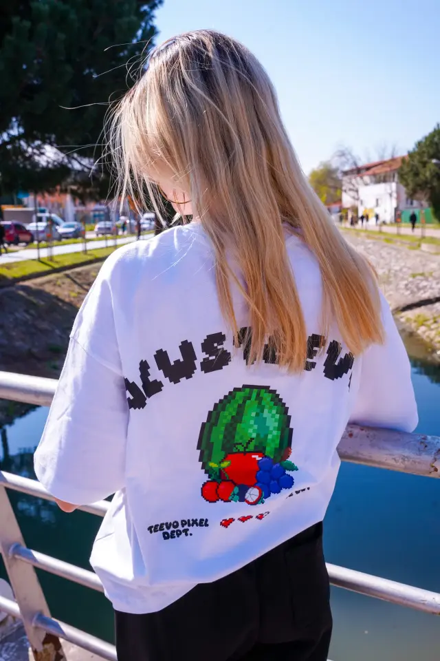 ALWSTEEVO FRUITS PREMIUM BOXY FIT T-SHIRT