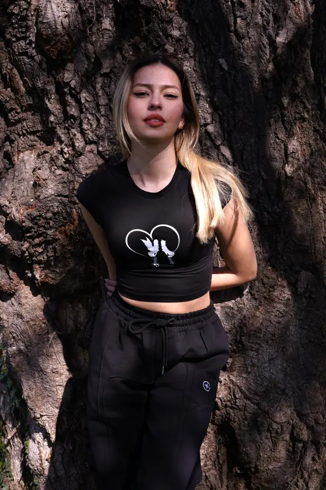 TEEVO SINNER & SAINT PREMIUM CROPPED